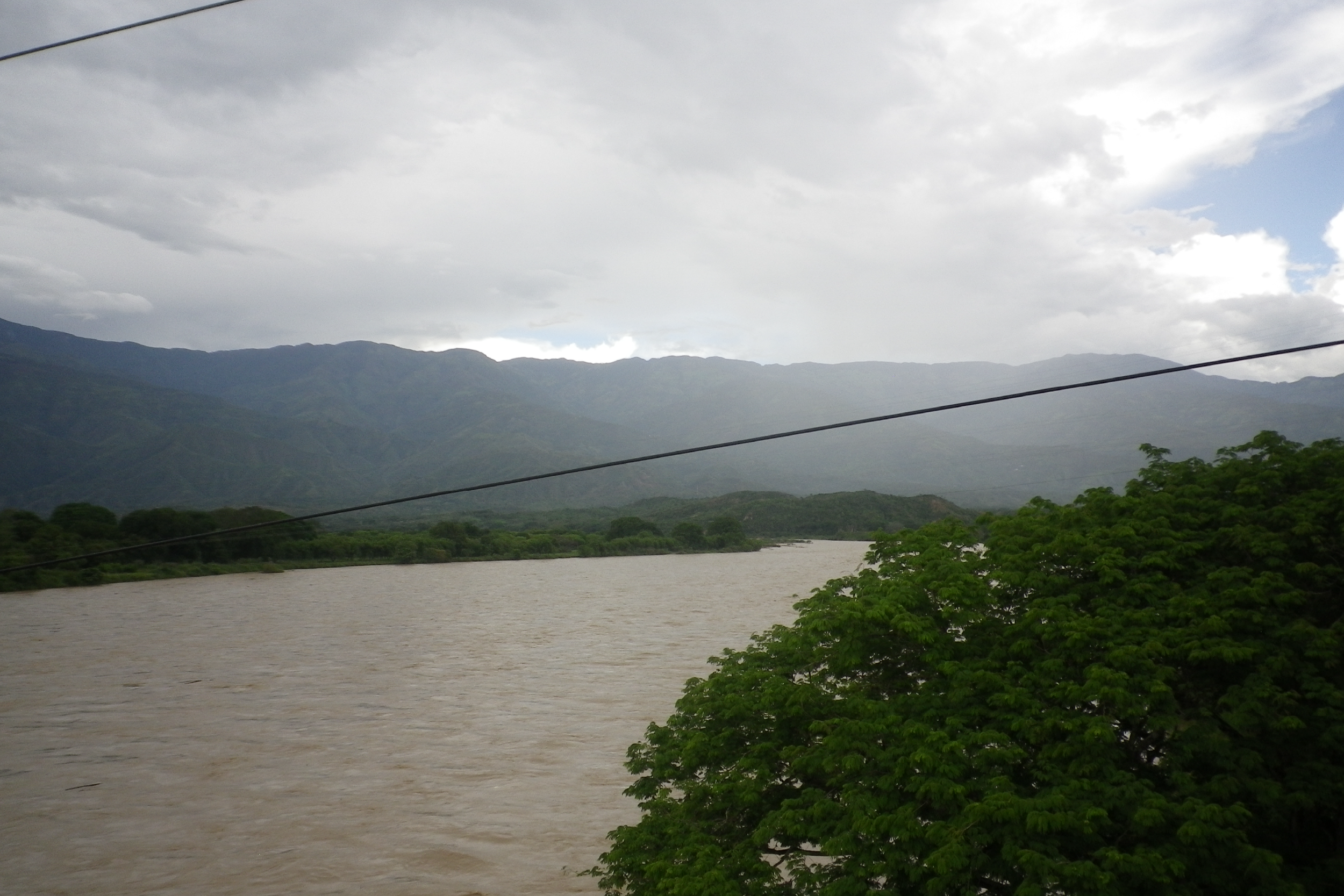 Cauca River flood analysis. Colombia