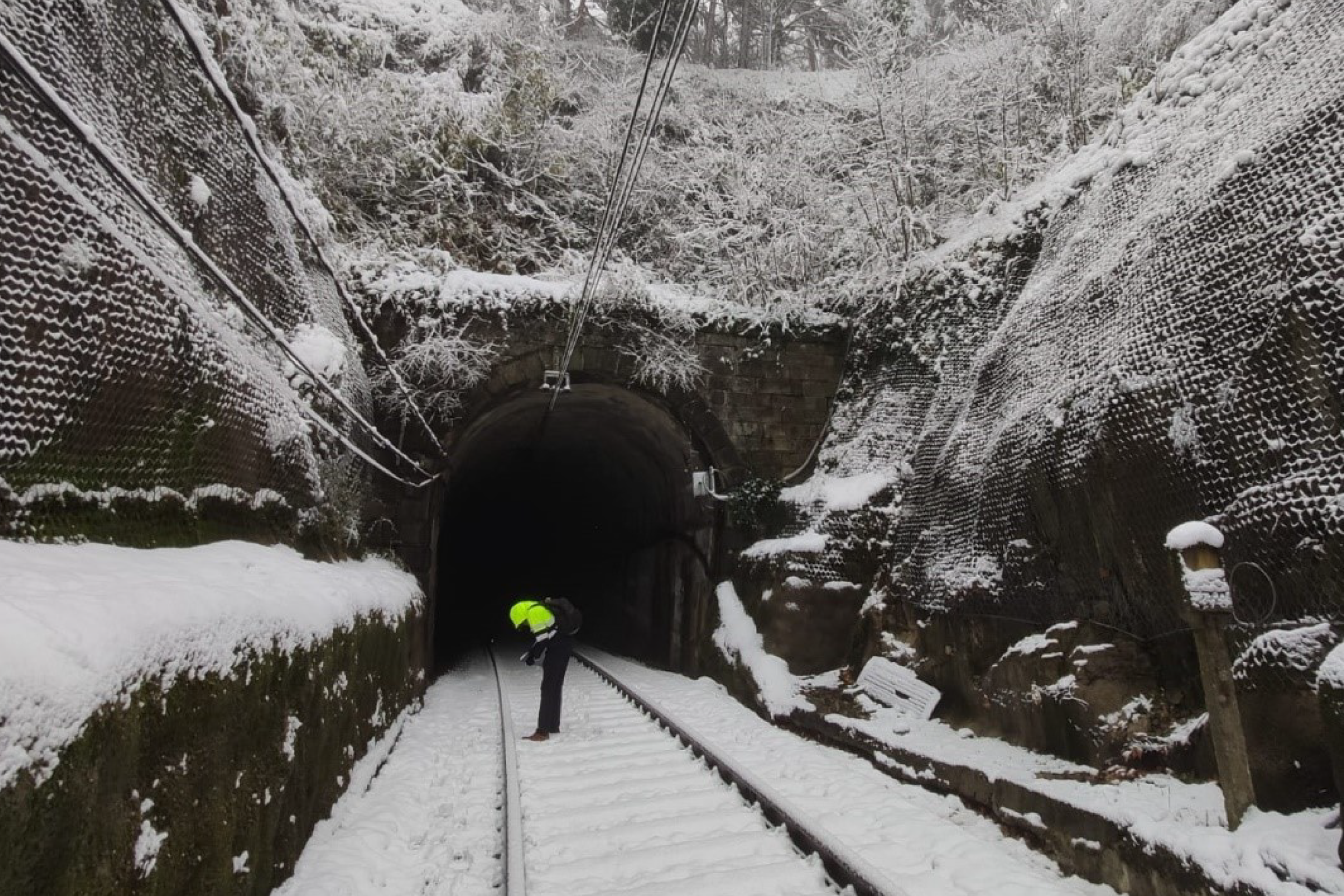 ADIF South Line tunnel inspection. Spain
