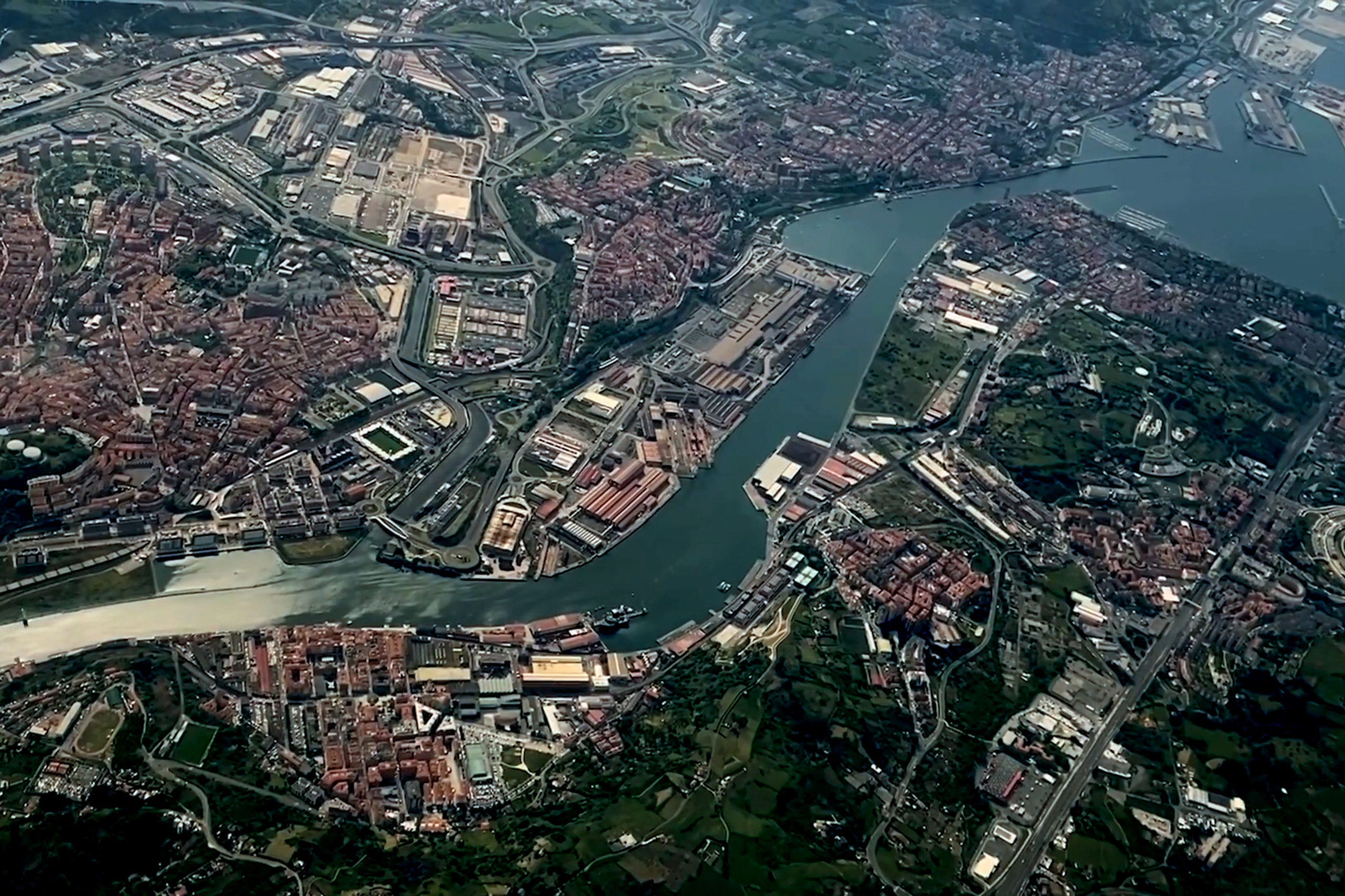 Nerbioi Ibaizabal stuary. Bilbao Bizkaia