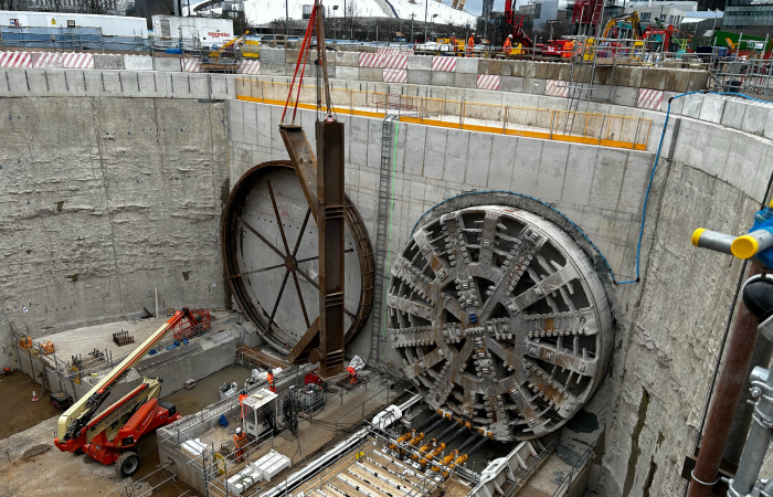Silvertown Tunnel works (UK)