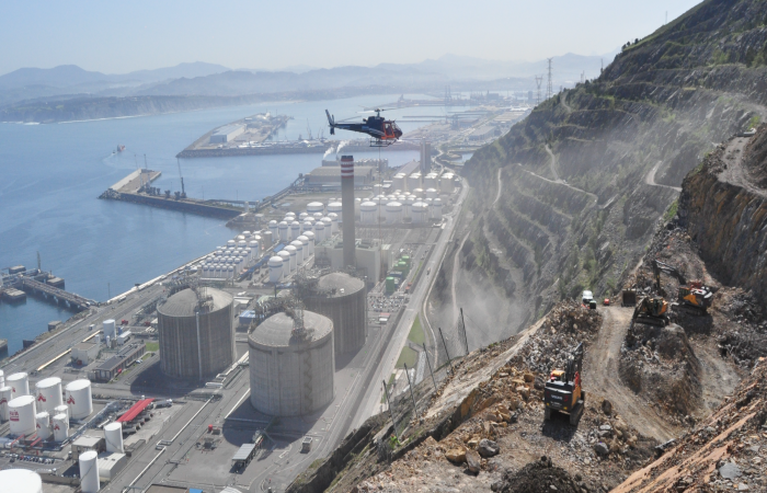 Bilbao Port. Slope works (Spain)