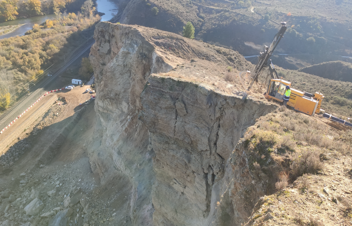 Rock slope investigation (Spain)